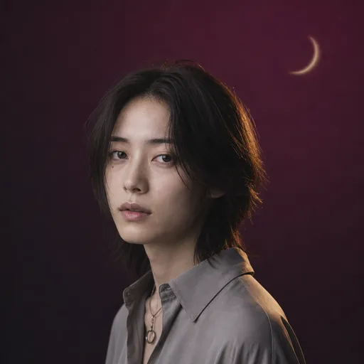 架空の占い師・夜久 蒼（夢分析家）の肖像