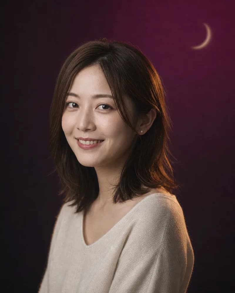 架空の占い師・一之瀬 陽(血液型・星座アナリスト)の肖像